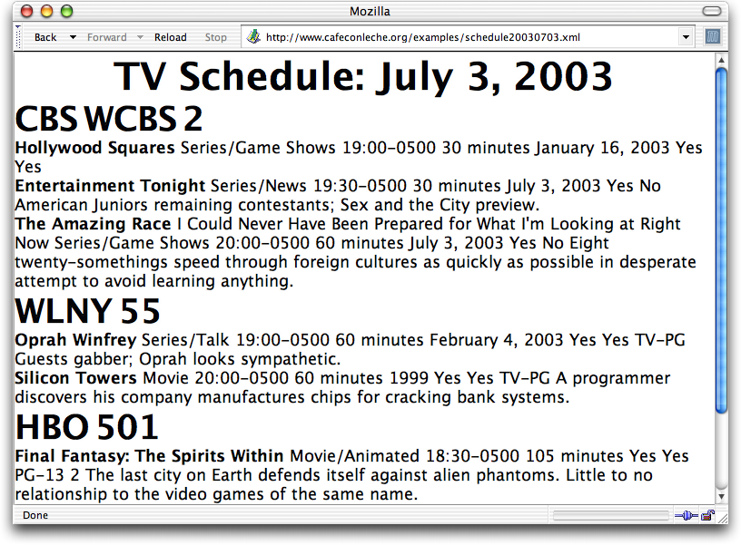 Corrected Figure 4-8 from the XML 1.1 Bible