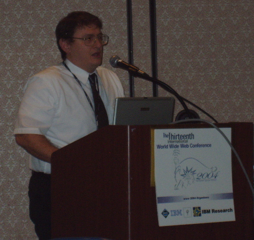 John Boyer at WWW2004