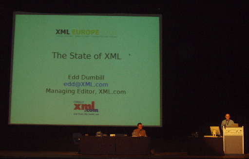 Marion Elledge introduces Edd Dumbill